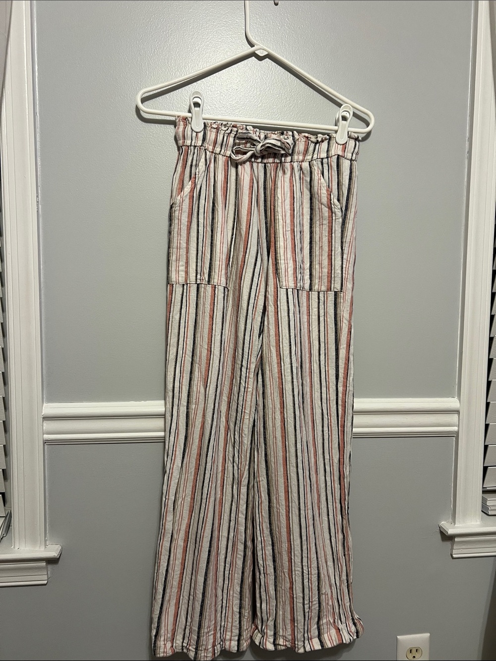 SO Striped Beach Wide-Leg Pants